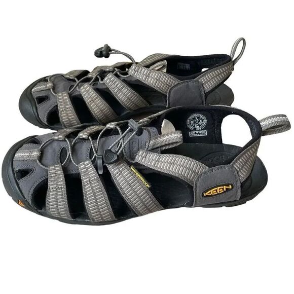 Keen Men's Newport H2 Waterproof Hiking Sandal  Blue Gray Polyester Web SZ 9 - Picture 1 of 11